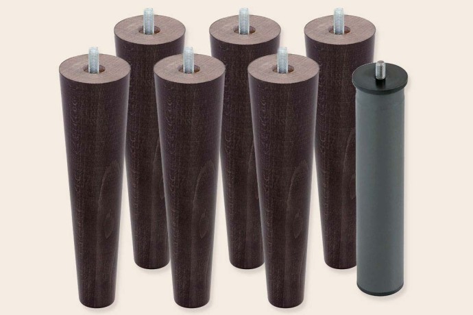 6 patas cónicas de 25 cm + 1 metálica - Bases - Sonpura