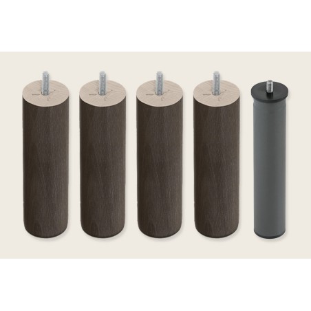 4 patas cilíndricas de 25 cm + 1 metálica - Bases - Sonpura